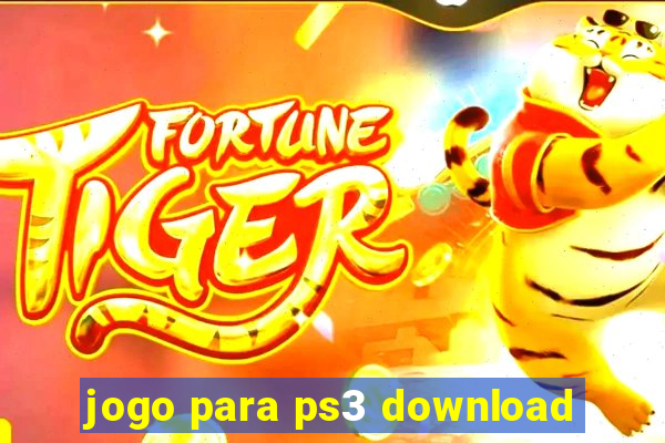 jogo para ps3 download